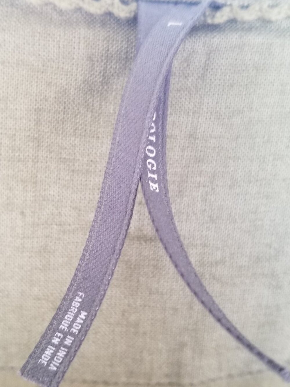 Anthropologie Somerset Linen Maxi Dress Olive Green Large - Picture 4 of 7